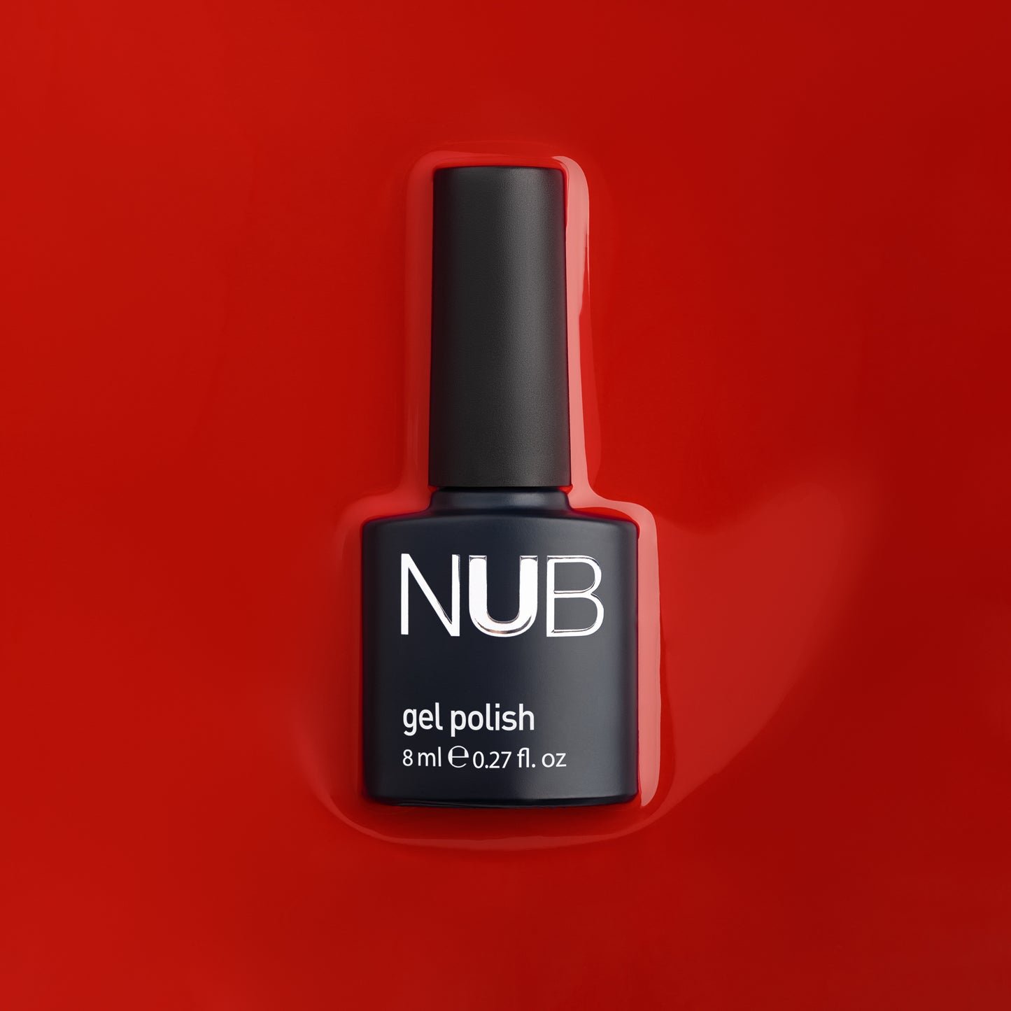 NUB Gel Polish, color #244 Scarlet, 8 ml
