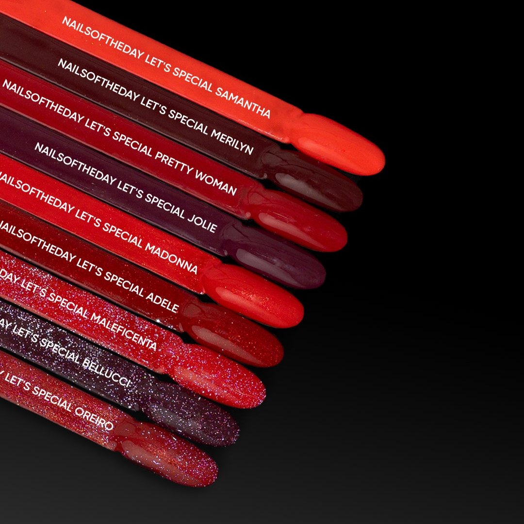 Gel polish NAILSOFTHEDAY Let's special red MADONNA , 10 ml