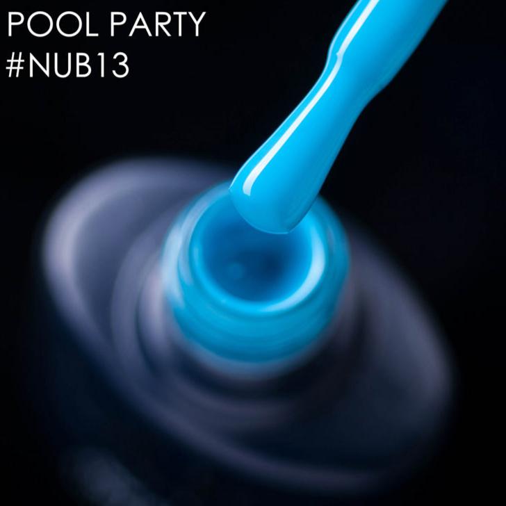 NUB Gel Polish, color #013 Pool Party, 8 ml