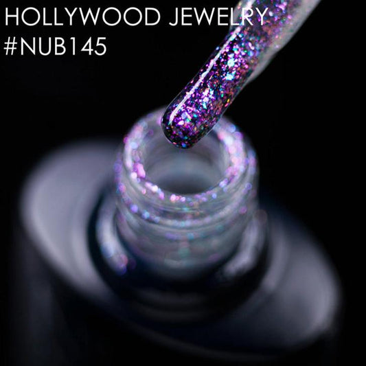 NUB Gel Polish, color #145 Hollywood Jewelry, 8 ml