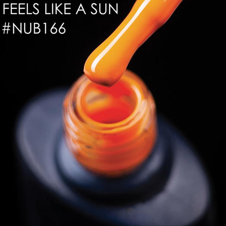 NUB Gel Polish, color #166 Feels Like Sun, 8 ml