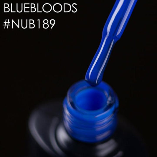 NUB Gel Polish, color #189 Bluebloods, 8 ml