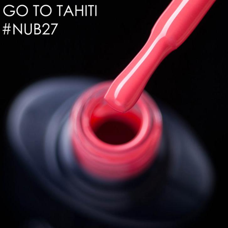 NUB Gel Polish, color #027 Go To Tahiti, 8 ml