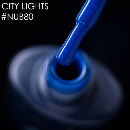 NUB Gel Polish, color #080 City Lights, 8 ml