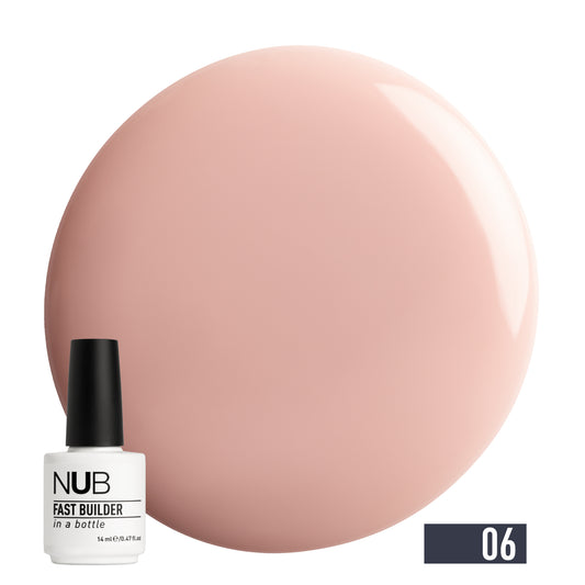 NUB Fast Builder In A Bottle (BIAB) #06 Beige, 14 ml
