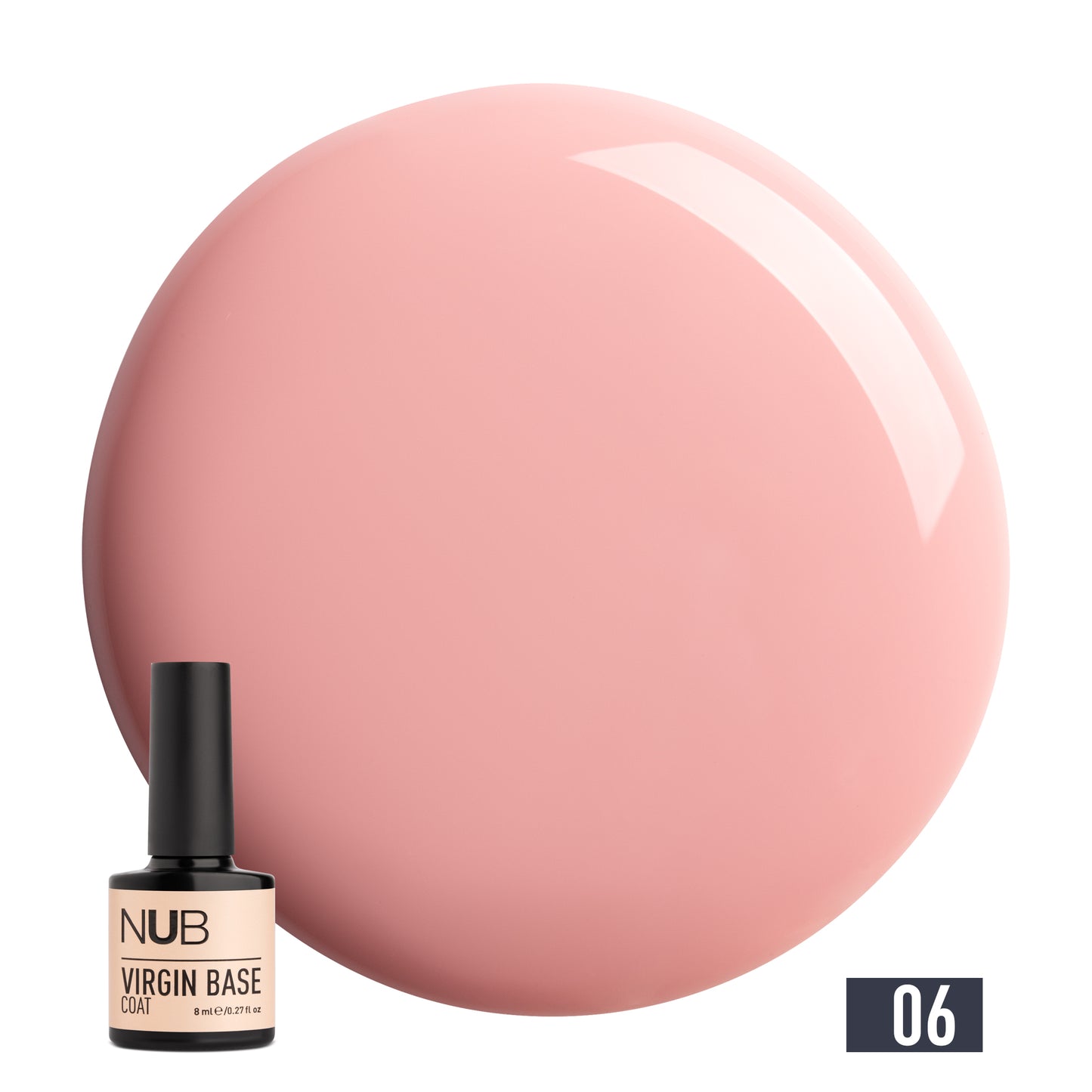 NUB Virgin Camouflage Base Coat #06, 8 ml