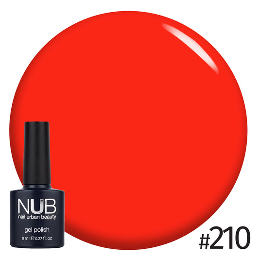 NUB Gel Polish, color #210 Daring Lights, 8 ml
