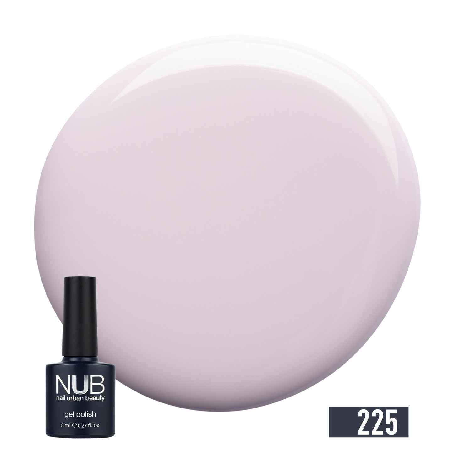 NUB Gel Polish, color #225 Blossom Taste, 8 ml