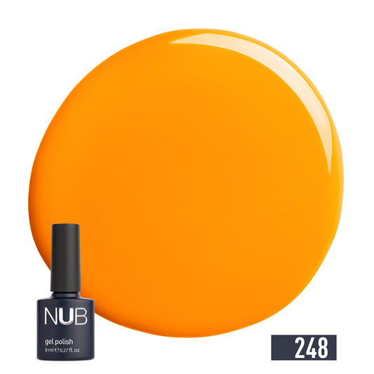 NUB Gel Polish, color #248 Tiger Tail, 8 ml