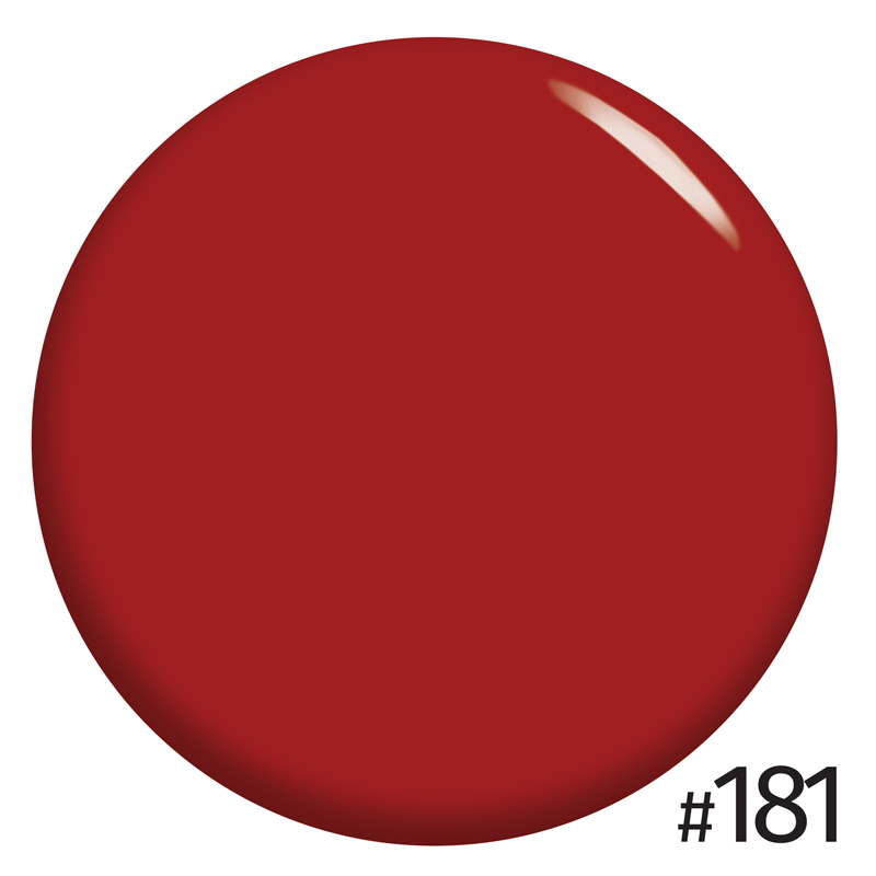 NUB Gel Polish, color #181 Louboutin, 8 ml