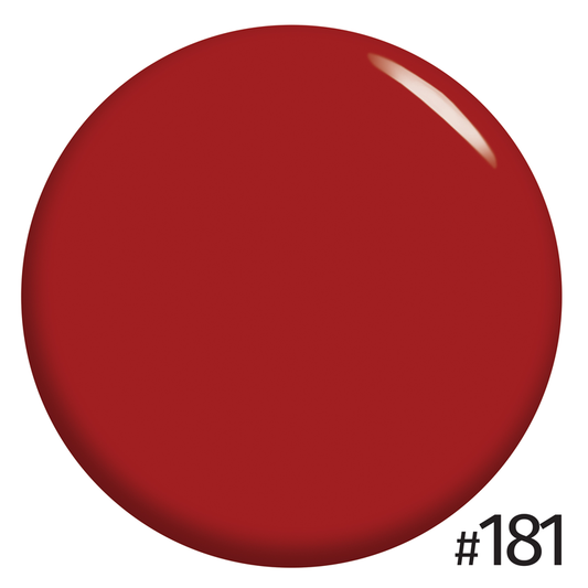 NUB Gel Polish, color #181 Louboutin, 8 ml