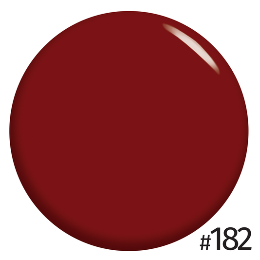 NUB Gel Polish, color #182 Ketchup, 8 ml