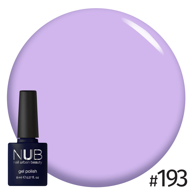 NUB Gel Polish, color #193 Gentle & Calm, 8 ml
