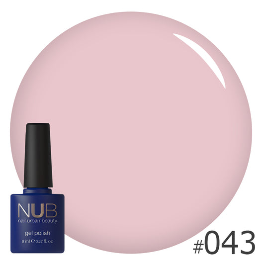NUB Gel Polish, color #043 Nail Concealer, 8 ml