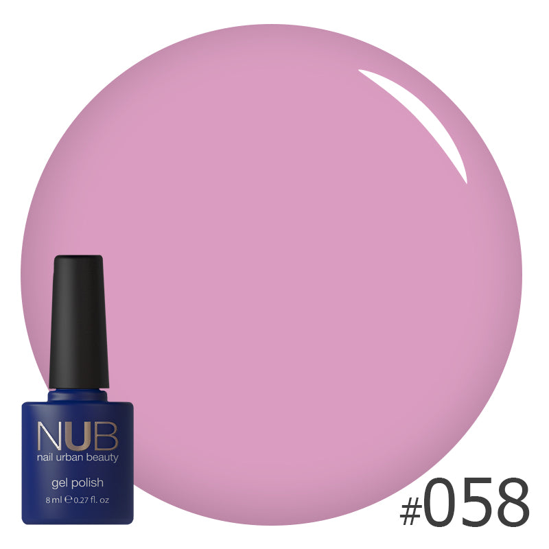 NUB Gel Polish, color #058 Career Growth, 8 ml