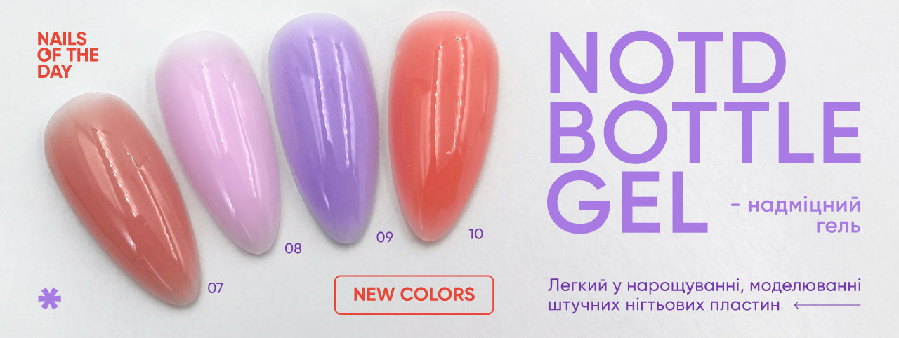 NAILSOFTHEDAY Bottle Gel (BIAB) #08, 10 ml