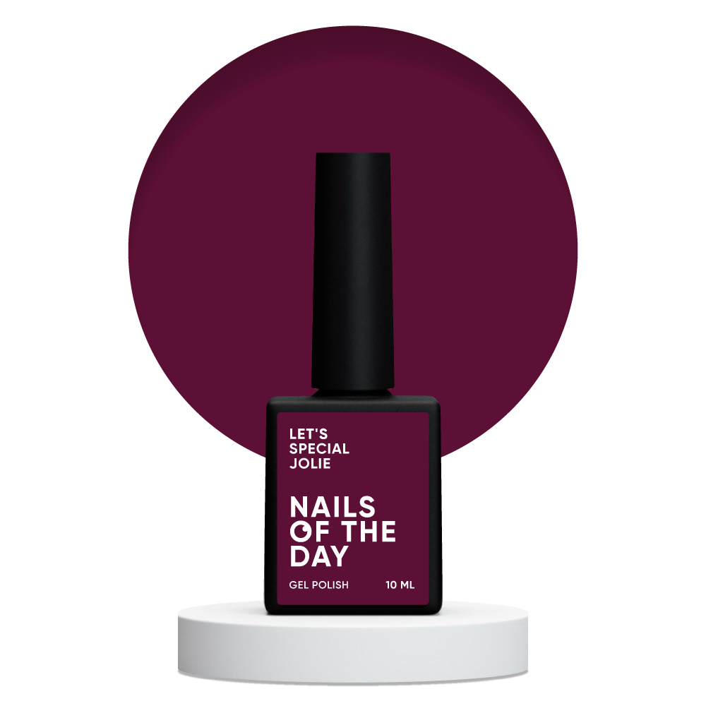 Gel polish NAILSOFTHEDAY Let's special red JOLIE, 10 ml