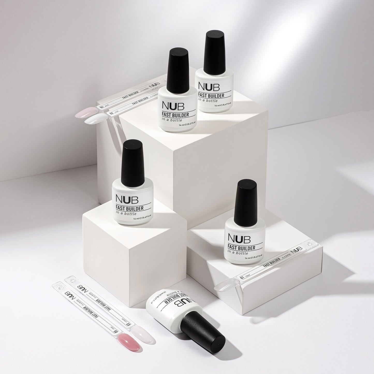 NUB Fast Builder In A Bottle (BIAB) #03 Cream, 14 ml