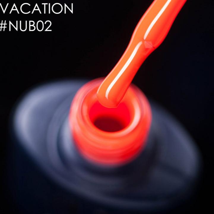 NUB Gel Polish, color #002 Vacation, 8 ml