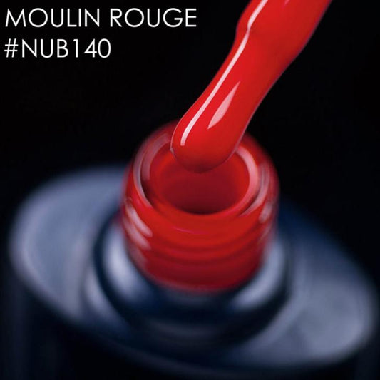 NUB Gel Polish, color #140 Moulin Rouge, 8 ml