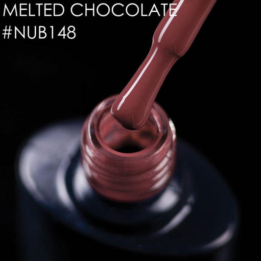 NUB Gel Polish, color #148 Melted Chocolate, 8 ml