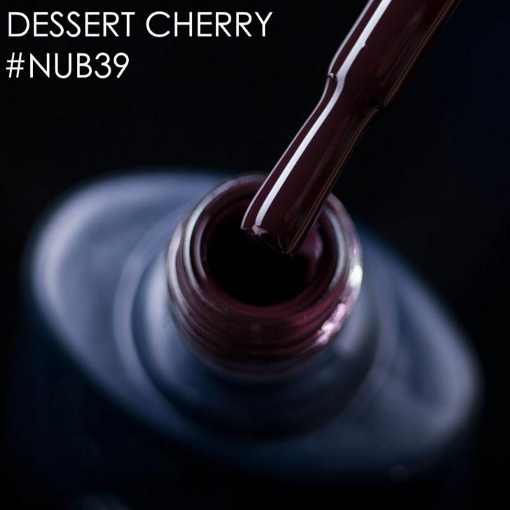 NUB Gel Polish, color #039 Dessert Cherry, 8 ml